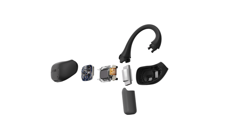 หูฟังไร้สาย PHILIPS TAA6709DG/97 หูฟังสำหรับกีฬา OPEN-EAR BLUETOOTH 5.4 สีดำ